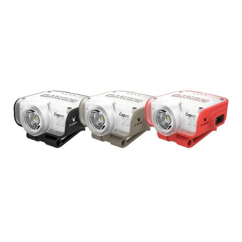 크레모아 캡온 80C LED헤드랜턴, 레드, 1개