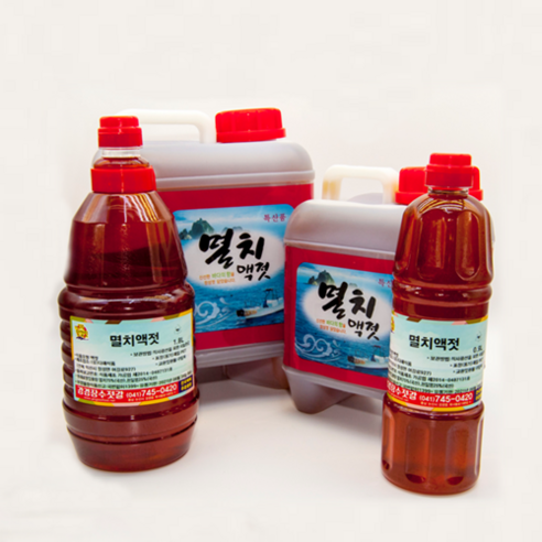 [강경장수젓갈] 강경전통맛깔젓 멸치액젓 0.9L/1.8L/5kg/10kg, 900ml, 1개 강경멸치액젓