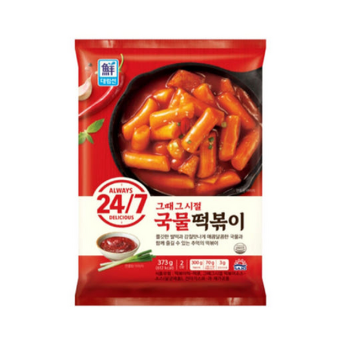 대림선 그때그시절 국물떡볶이 373g * 5팩, 373g, 5개 - 즉석떡볶이 | 쿠팡