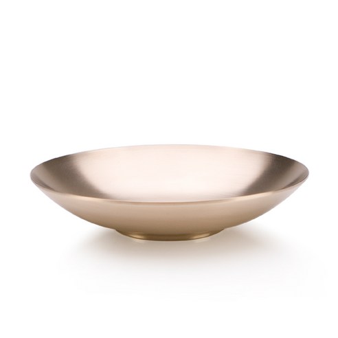 광명유기 방짜 샐러드볼: 전통의 아름다움이 식탁에 스미다