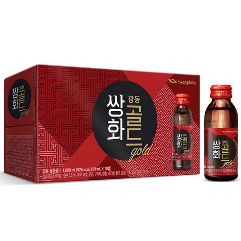 광동 쌍화골드, 100ml, 10개