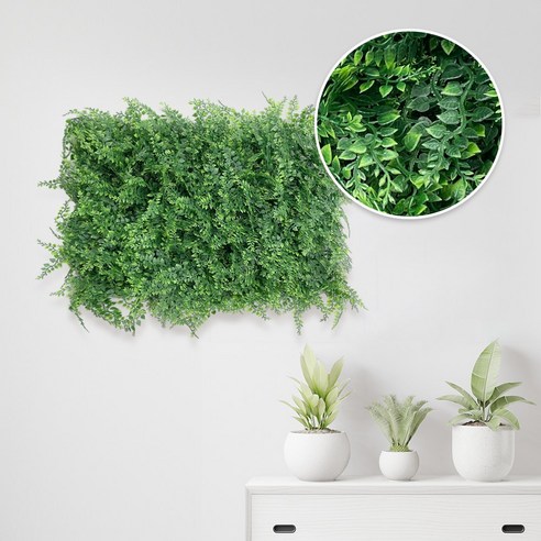 엔드텔러 플랜트월 조화 포토존 인테리어 NJ 60cm x 40cm 1개입, 플랜트월 - NJ6(4개입)