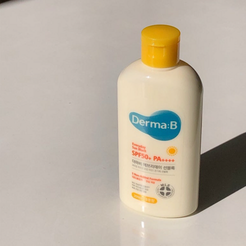 [정품] 더마비 애브리데이 선블록 SPF50+ 대용량 200ml 2개세트, 자외선차단 더마비선크림 및 더마비선로션, 저자극 페이스용 및 바디용