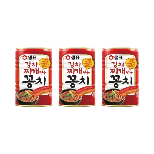 샘표 김치찌개전용꽁치 400g 3개, 1.2kg, 1개 샘표꽁치통조림 샘표 김치찌개전용꽁치 400g 3개, 1.2kg, 1개 샘표꽁치통조림