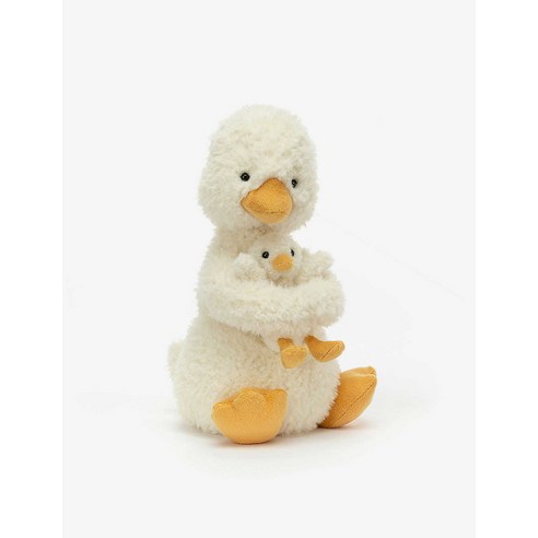 JELLYCAT 젤리캣 수면 애착인형 Huddles Duck 오리인형 24cm