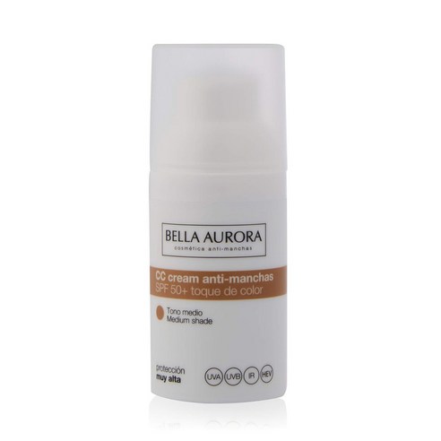 벨라오로라 CC크림 미디엄 톤 SPF 50 30ml Bella Aurora Tinted Facial CC Cream Medium Tone, 1개