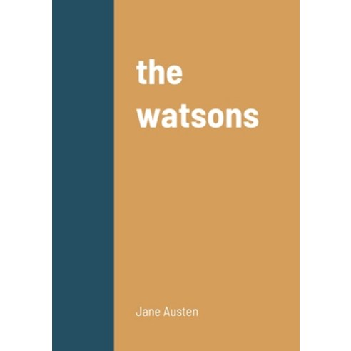 (영문도서) The watsons Paperback, Lulu.com, English, 9781458329585