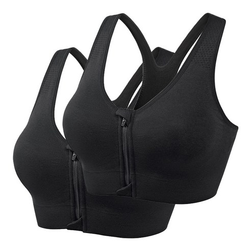 cikicoco 앞지퍼 스포츠브라로 운동의 자유를!