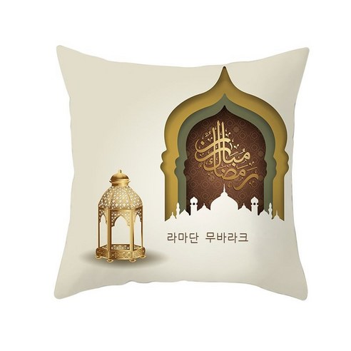 아마존 다국적 개재 포켓 베갯잇 금색 달 복숭아 털 민족풍 프린트 베갯잇 침실 쿠션 커버, LDRD233-22