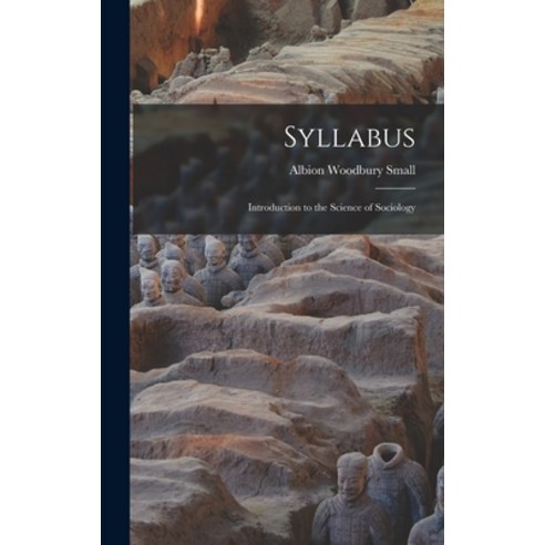 (영문도서) Syllabus; Introduction to the Science of Sociology Hardcover, Legare Street Press, English, 9781018451909