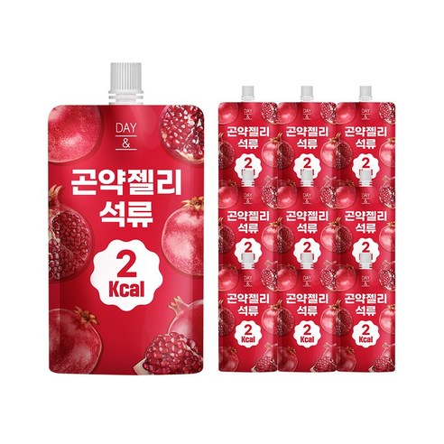 데이앤 저칼라로 곤약젤리 석류 맛 10개입