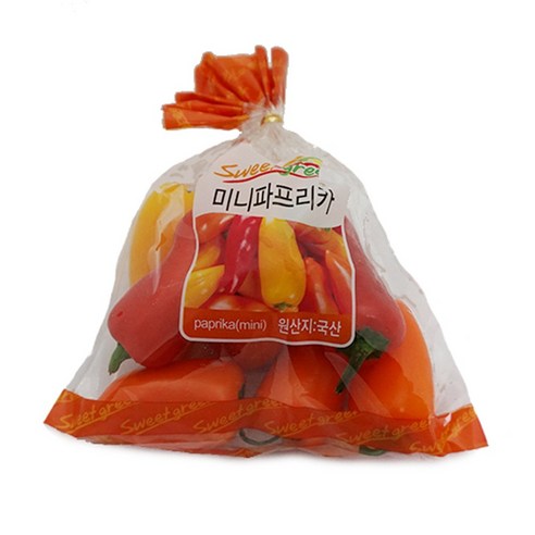 그린팜 생 미니파프리카 200g 1봉, 2개 그린팜 생 미니파프리카 200g 1봉, 2개