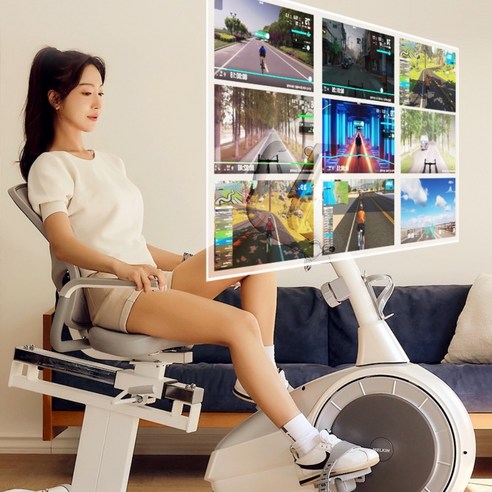 안락함 속에서 피어나는 건강한 활력, 멜킨 스마트 그랜드 좌식바이크