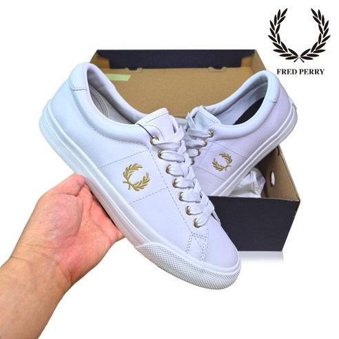 프레드페리 남여공용 스니커즈 운동화 슬립온 레더 언더스핀 FRED PERRY UNDERSPIN SNEAKERS