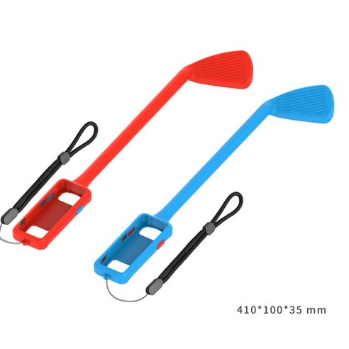 sunlink 2021 마리오 골프 게임 액세서리 에 대한 닌텐도 스위치, 1개, Blue Red