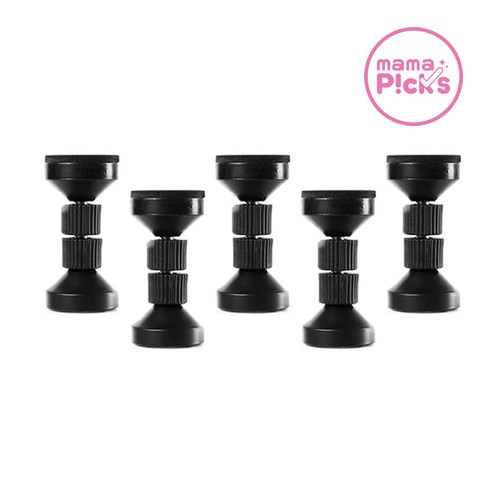 마마픽스 흔들림방지 가구 스토퍼, 9cm, 5개