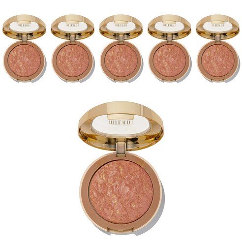 밀라니 베이크드 파우더 블러쉬 3.5g, Rose D'' Oro, 6개
