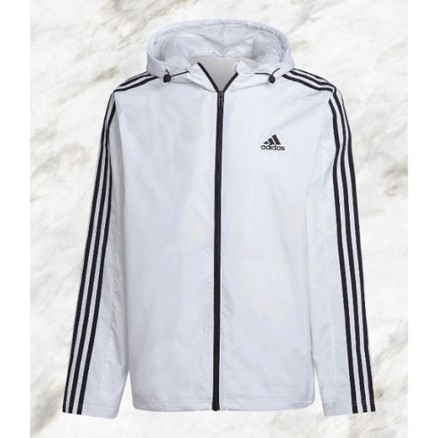 아디다스 ADIDAS 에센셜 3S 우븐 윈드브레이커 IB0382 310222