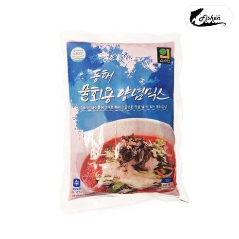 피쉬앤 물회소스 시원한 동해물회소스 300g, 300ml, 1개