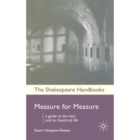 (영문도서) Measure for Measure Paperback, Red Globe Press, English, 9781403944177