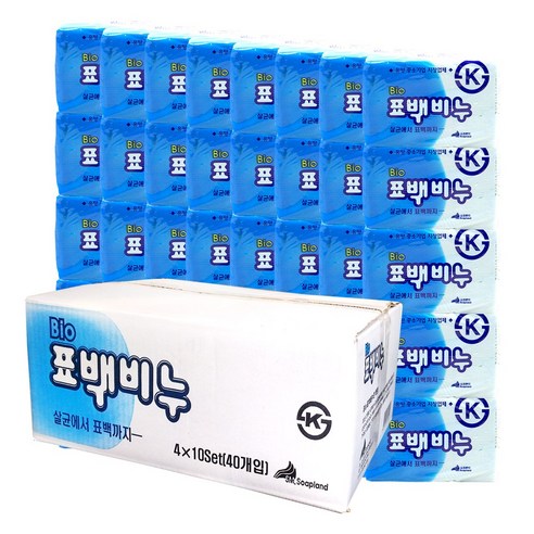 동서씨앤지 살균 + 위생 대용량 세탁비누, 450g, 22개 무궁화세탁비누230 14 SM소프랜드 바이오 표백비누 240g, 40개