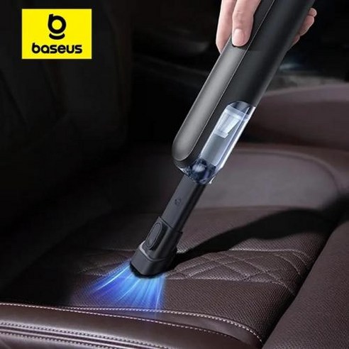 차량청소기 휴대용청소기 차량용무선청소기 Baseus A1 자동차 무선 진공 청소기 휴대용 미니, 1)Black
