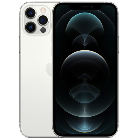 Apple 아이폰 12 Pro Max 자급제, 실버, 128GB