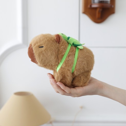 폭풍 할인가! 카피바라 거북이 애착인형, 지금 바로 득템하세요!