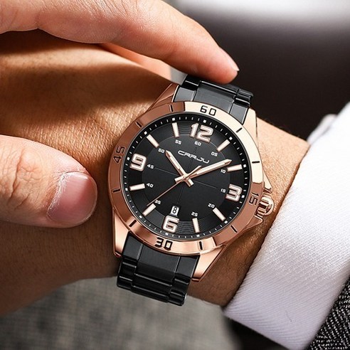 심플 데일리 남자 메탈 남자 손목시계