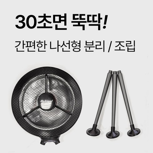 따뜻함과 편안함을 위한 캠핑 필수 난방기