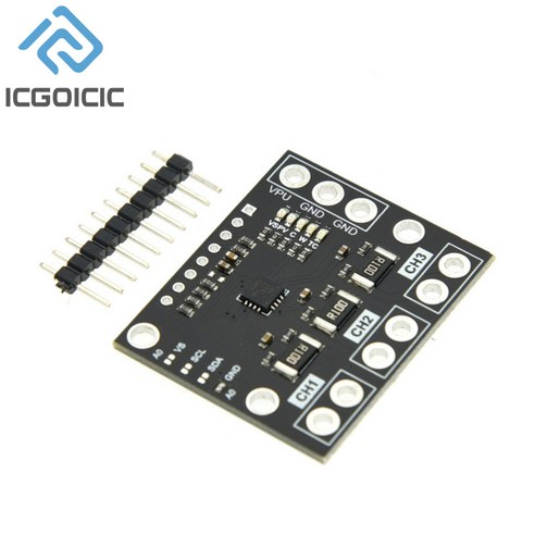 I2C SMBUS INA3221 3채널 분류기 전류 전원 공급 장치 전압 모니터 센서 기판 모듈 INA219 핀 교체, 1개