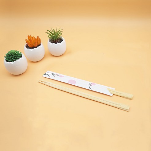 봄날의 향기를 담은 엠엔피 벚꽃반포장 나무젓가락: 섬세함과 실용성을 더하다