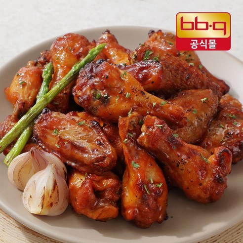 BBQ 매달구(매콤달콤구운닭날개)640g, 640g, 1개 오리훈제정다운스테이크