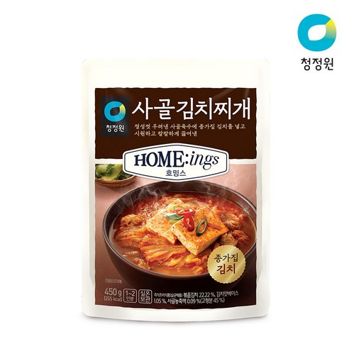 청정원 호밍스 사골 김치찌개, 450g, 1개