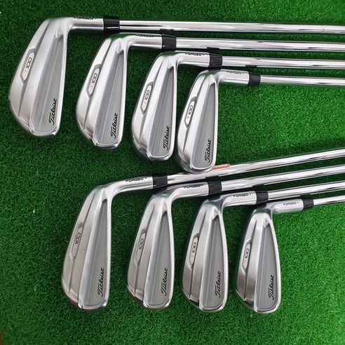 타이틀리스트 7-2 NEW T100 FORGED DG S200 TOUR WHITE 8개 중고 아이언세트, 단일 제품