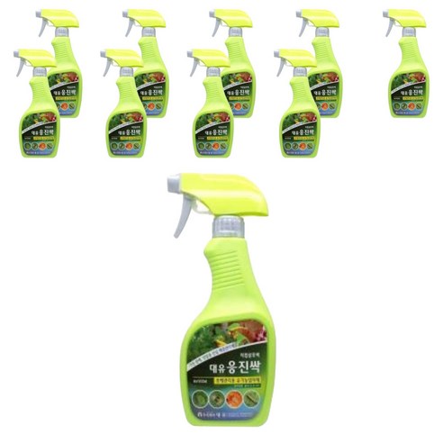 해충 퇴치약 응진싹 500ml, 10개