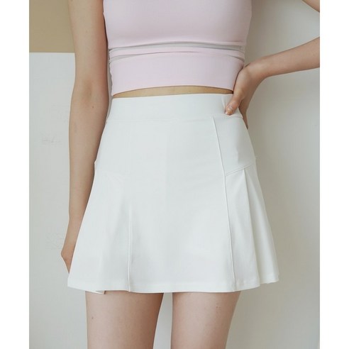 셀럽데이즈 국산 S~XXL 속바지내장 여성 골프 치마 주름 스커트