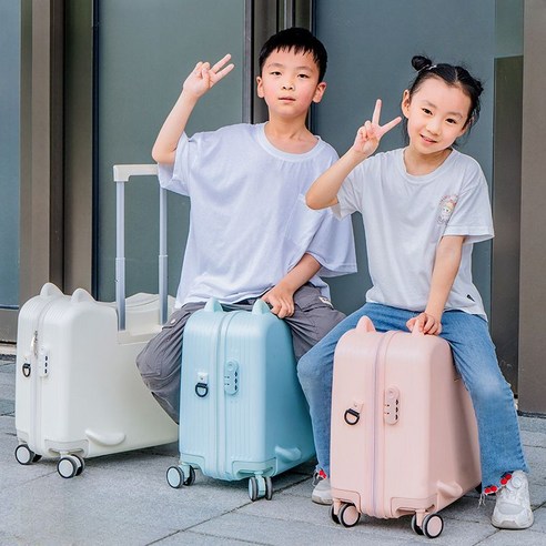 키즈 탈 수 있는 기내용 캐리어로 아이와 함께 더욱 즐거운 여행을!