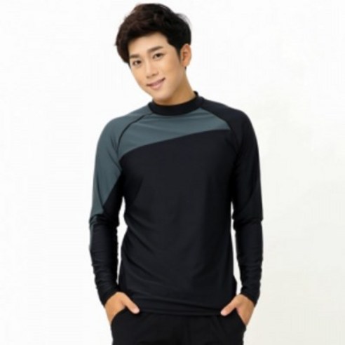 엑스블루 XMT-6107T 남성 긴팔 래쉬가드