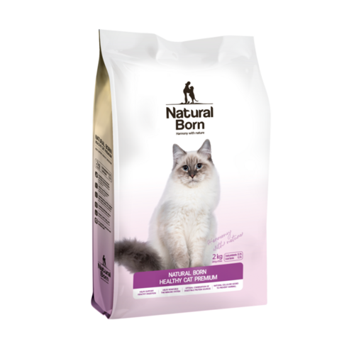 네추럴본 헬씨캣 프리미엄 2kg / 고양이사료 소분포장사료, 닭, 1개