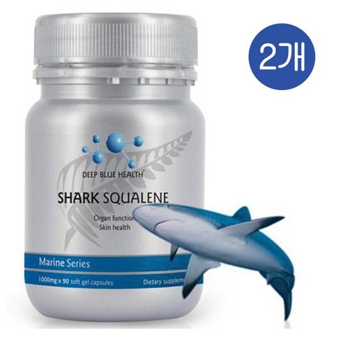 딥블루헬스 샤크 스쿠알렌 상어간유 1000mg 소프트젤 DEEP BLUE HEALTH Shark Squalene