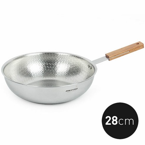 키친아트 멘토 인덕션 통5중 엠보 궁중팬, 28cm, 1개
