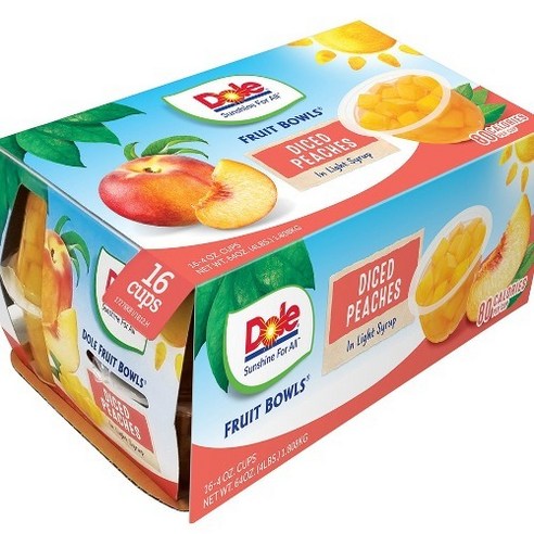 Dole 복숭아 과일컵 113g 32개 코스트코, 상세페이지 참조, 상세페이지 참조, 상세페이지 참조