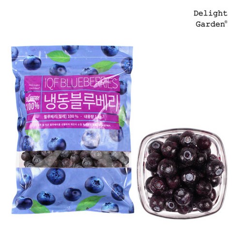 딜라잇가든냉동 블루베리칠레산1kg x 5, 1kg, 5개