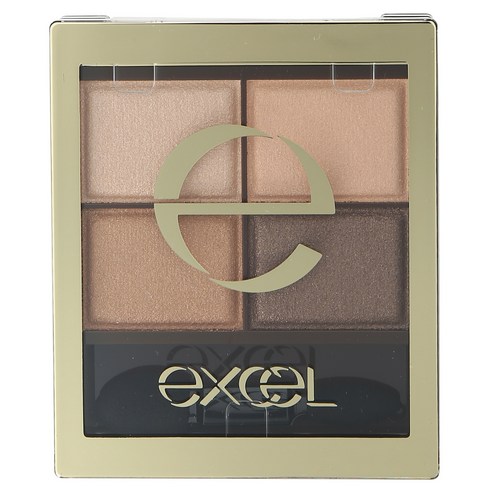 엑셀 excel 스키니 리치 섀도 4.3g, SR01 베이지 브라운, 1개