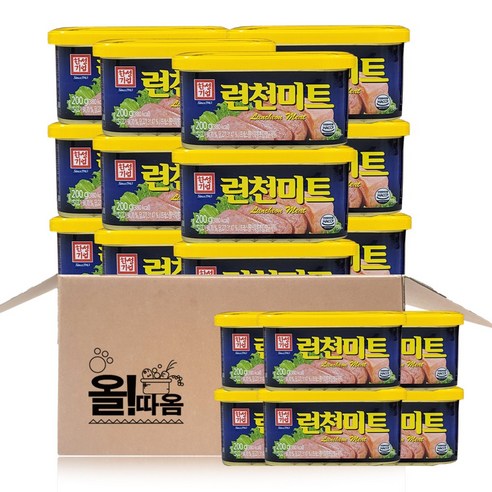 (올따옴) 한성 런천미트 200g 18입, 18개