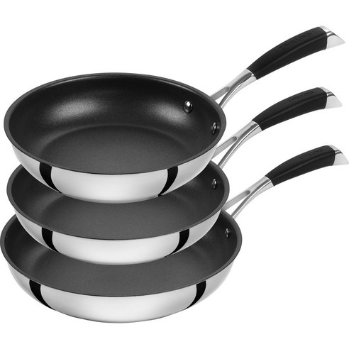 ZWILLING 즈윌링 코네리아 프라이팬 3종 세트(20cm + 24cm + 28cm) 논스틱 명품 후라이팬 인덕션 호환