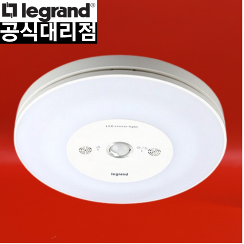 르그랑 LED 원형센서등 7W 854098ES 주광색, 1개