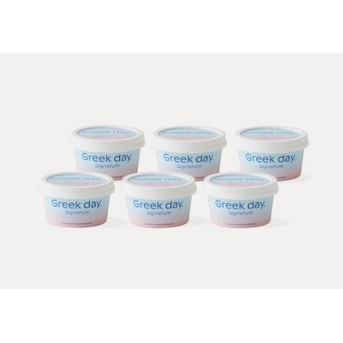 그릭데이 그릭요거트 100gx 6개입 시그니처, 450g, 1개
