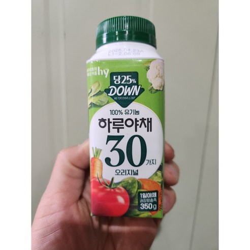 한국야쿠르트 하루야채 오리지널 200ml x 10개 /아이스발송